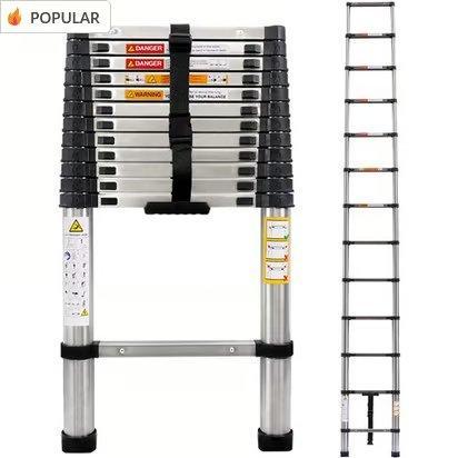Preview of the first image of Aluminum Telescopic Extendable Ladder.