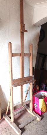 Image 1 of Artist's Studio Easel (Mabef?) - Solid Beech
