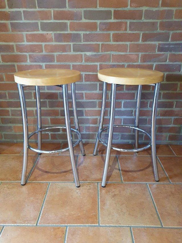 Preview of the first image of Kitchen/Breakfast Bar Stools (John Lewis).