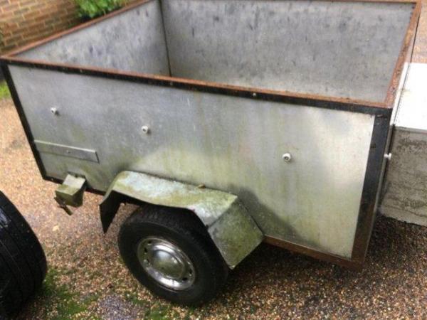 Image 1 of Small Trailer about 4 foot x 4 foot