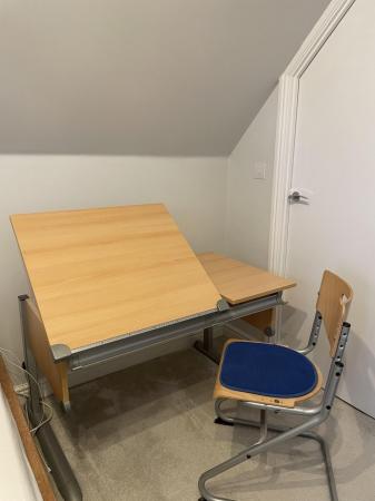 Image 3 of Kettler Study table and chair for Children