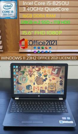 Image 2 of NOTEBOOK 15 GEN8 i5 QC SSD+HDD 16GB RAM WIN11pro OFFICE 21