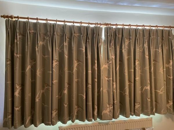 Image 2 of Beautiful Sanderson Fabric Curtains