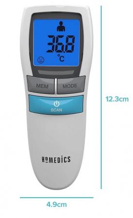 Image 3 of Homedics No Touch Infrared Thermometer