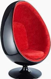 Preview of the first image of ***WANTED*** Egg Chairs Oval or Round.