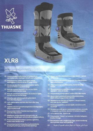 Image 2 of THUASNE XLR8 LARGE INFLATABLE RIGID SHELL WALKING BOOT