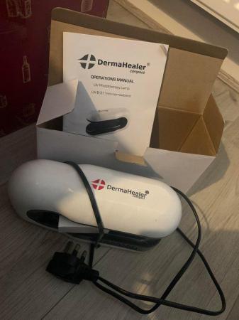 Image 2 of DermaHealer Compact UVB Light Therapy Lamp