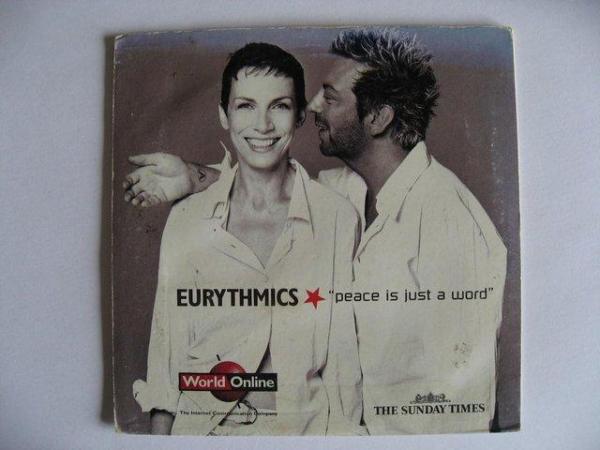 Image 1 of Eurythmics – Peace Is Just A Word - 4 Track Enhanced CD Samp