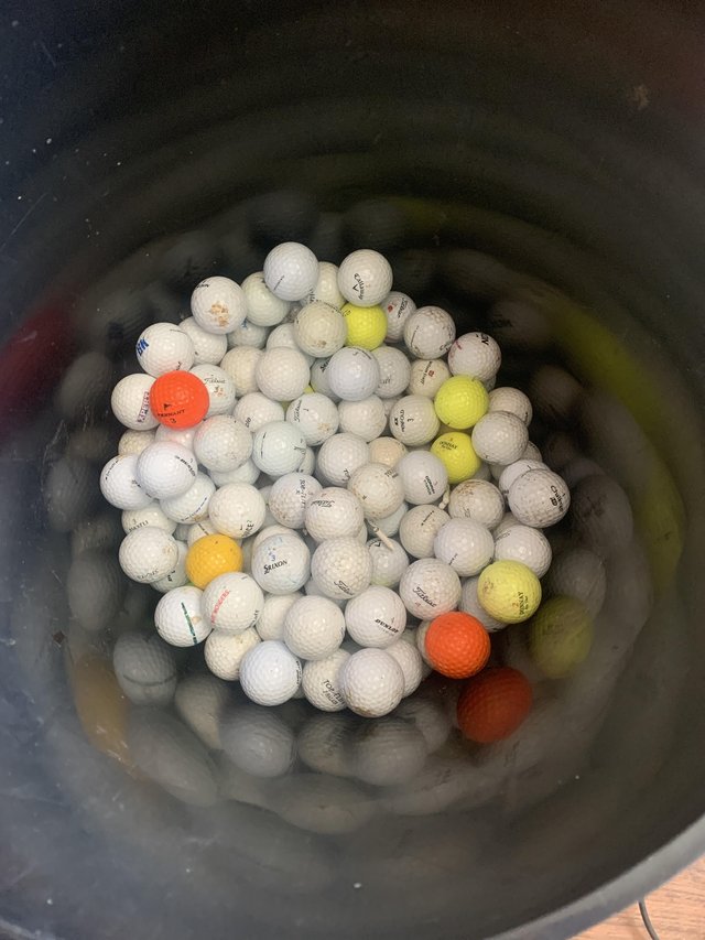 Preview of the first image of Used Golf Balls for sale good condition not required anymor.