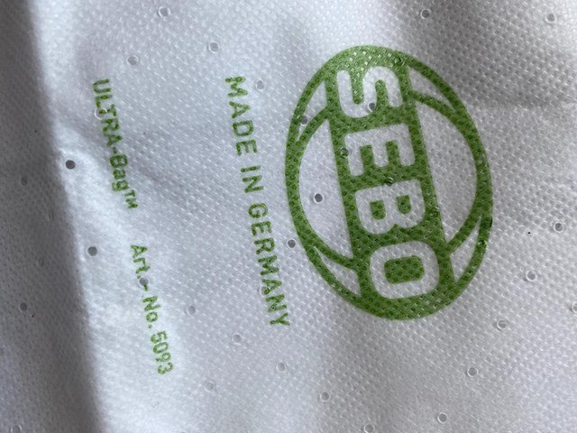 Preview of the first image of SEBO Vacuum bags for sale.