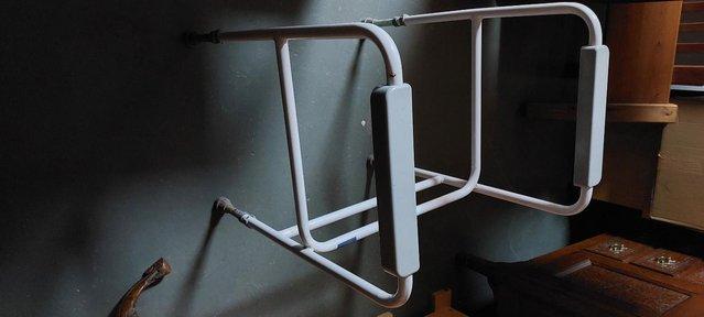 Image 1 of Toilet frame for disabled person