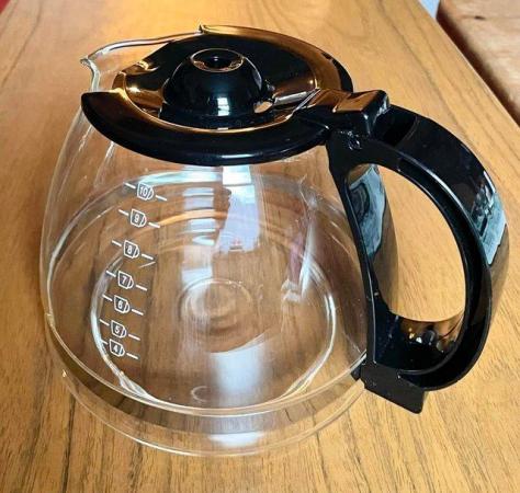 Image 2 of NEW HEATPROOF GLASS COFFEE JUG, 10 CUP CAPACITY