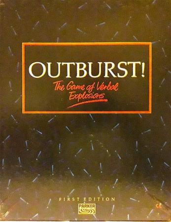 Image 2 of OUTBURST the GAME OF VERBAL EXPLOSION 1992 COMPLETE
