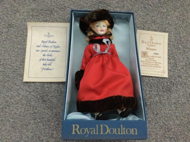 Preview of the first image of Royal Doulton Doll in a box as new.