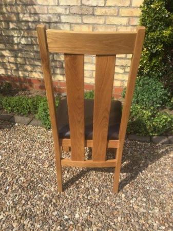 Image 3 of Light Oak coloured Dining Chair