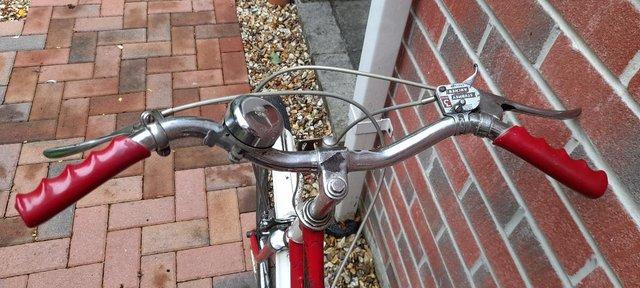 Image 2 of BSA LADIES CYCLE, RED. GOOD CONDITION