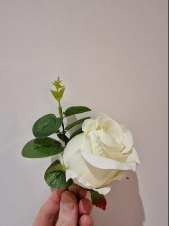 Image 8 of Wedding flowers (artificial) Blush pink and Ivory/White