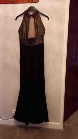 Image 2 of Ariella London Evening Dress. Black size 12
