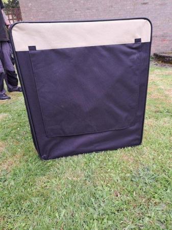 Image 4 of EXTRA LARGE CANVAS DOG CRATE WITH CARRYING BAG