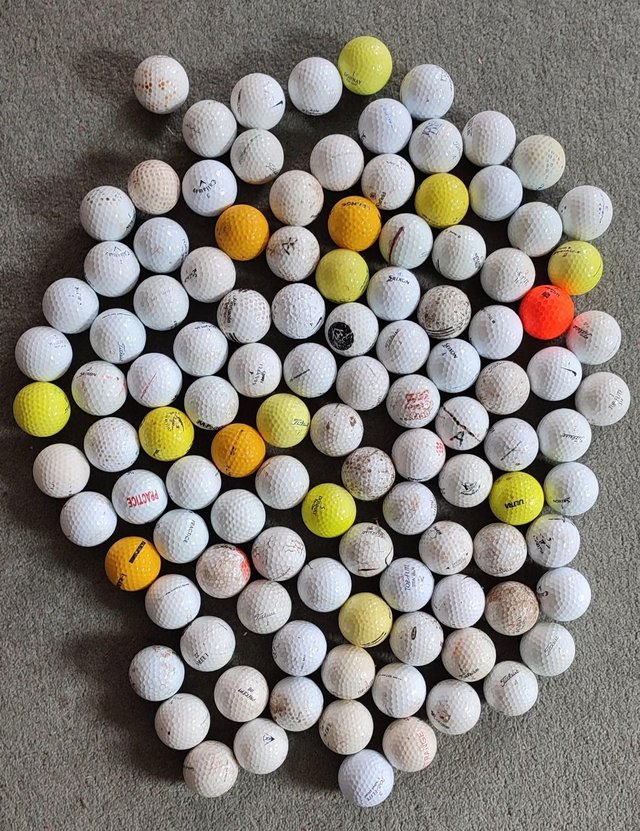 Preview of the first image of Golf Balls - Mixed Types.