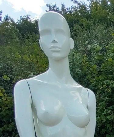 Image 3 of Vintage Full Size Free Standing Female Mannequin