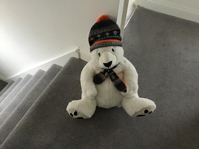 Preview of the first image of Cuddly Pola Bear already for the winter snow.