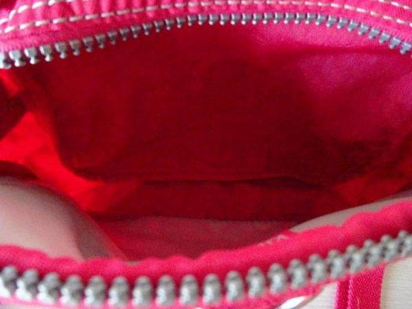Image 6 of KIPLING BRIGHT PINK SHOULDER/ACROSS BODY ZIPPED BAG