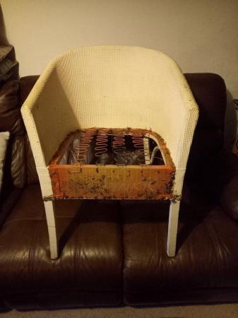 Image 3 of Vintage tub chair for restoration.