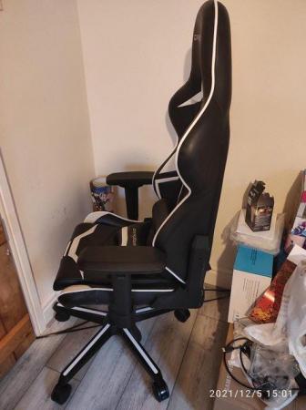 Image 4 of DX RACER GAMING CHAIR HARDLY USED