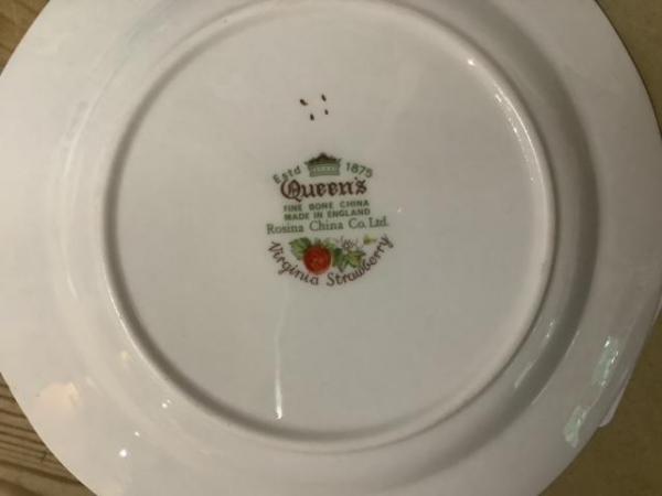 Image 3 of Fine bone China tea and coffee set  -Virginia Strawberry