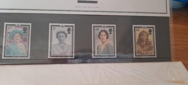 Image 10 of Stamp packs x 5 pks of Queen Elizabeth II & Queen Mother
