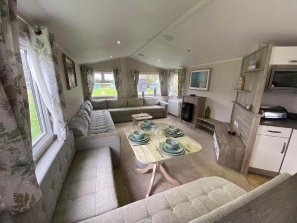 Image 1 of 2 bedroom luxury static caravan double glazed central heated
