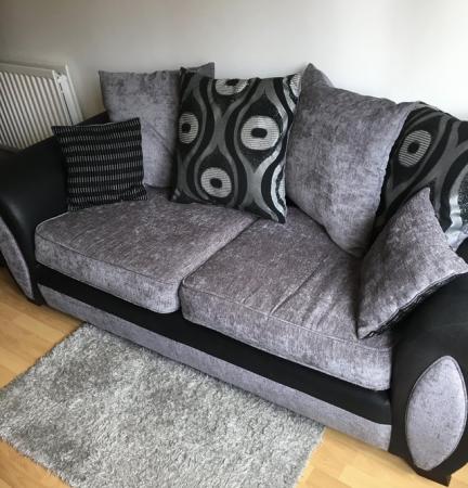 Image 2 of 2 Seater sofa plus cushions - like new