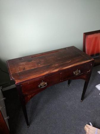 Image 2 of Stylish small vintage desk or console table