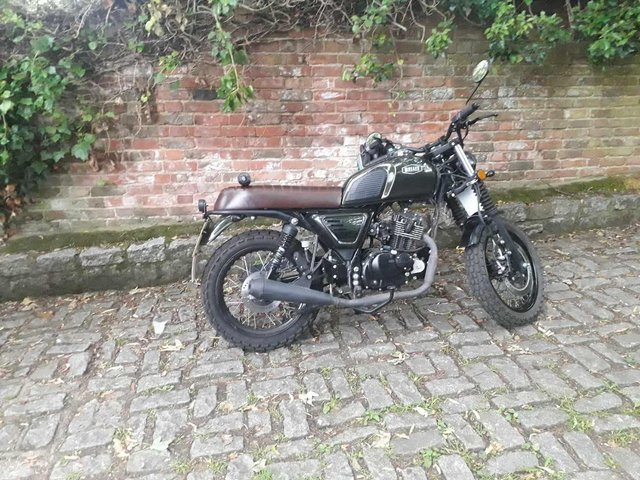 Preview of the first image of BLUROC MOTORCYCLE Scrambler.