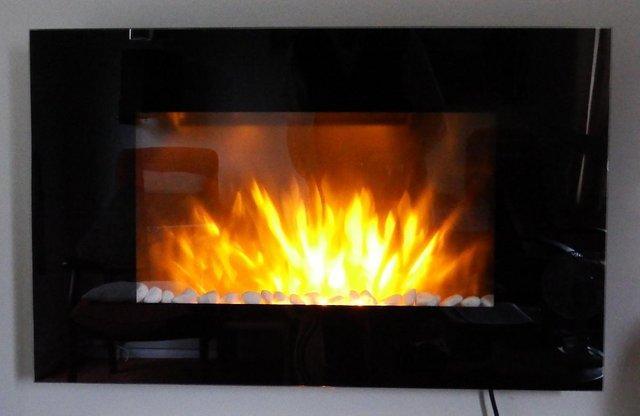 Preview of the first image of TRUFLAME EF421SL FLAT WALL MOUNTED ELECTRIC FIRE.