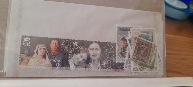 Image 3 of Stamp packs x 5 pks of Queen Elizabeth II & Queen Mother