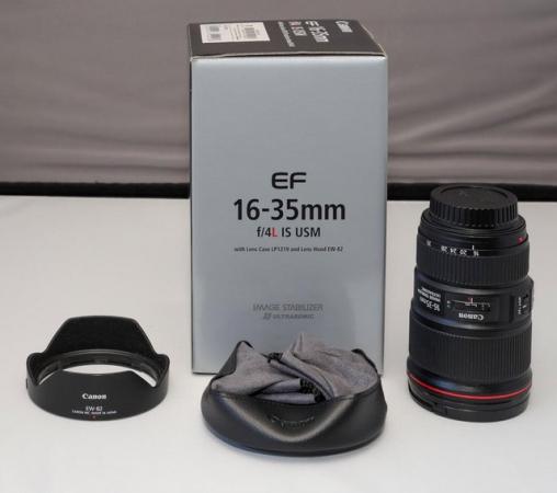 Image 3 of Canon EF 16-35L f4 IS wide angle zoom lens