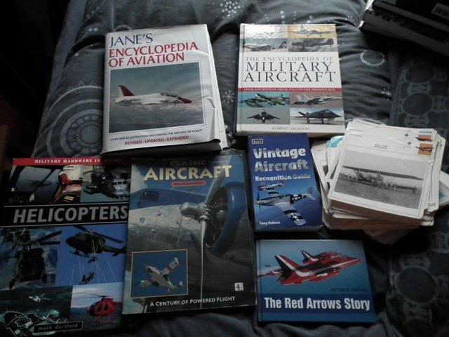 Preview of the first image of 6 Aircraft books... helicopters, Red Arrows, Aviation.