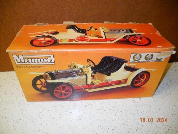Image 1 of MAMOD STEAM ROADSTER SA1,LIVE STEAM CAR. OR SWOP FOR HORNBY