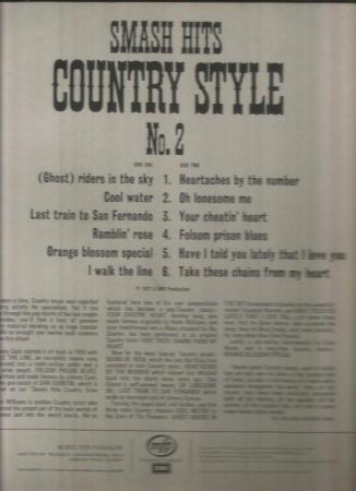 Image 2 of LP - Smash Hits Country Style No2 – MFP5228