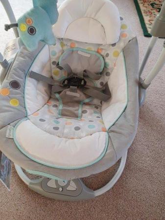 Image 3 of Baby/infant swing to seat, Newborn Ingenuity 'Convert Me'