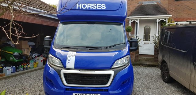 Preview of the first image of Lovely 66 reg, 3.5t Hunter horsebox.