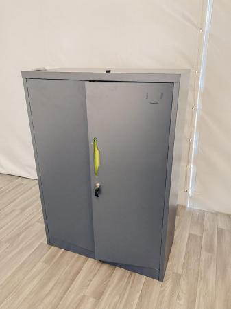 Image 2 of Metal Storage Utility Cabinet. Half Height