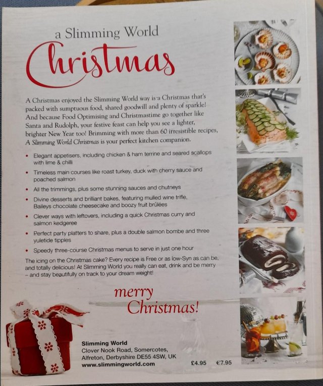 Preview of the first image of Slimming World Christmas Softcover Book.