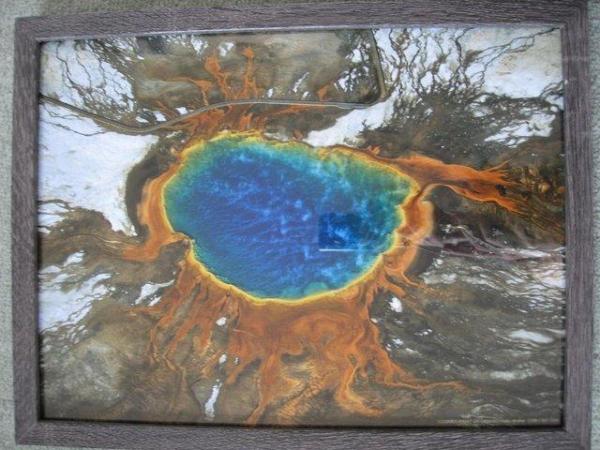 Image 3 of Grand Prismatic Hot Spring Photo Print 41cm x 30cm by Peter