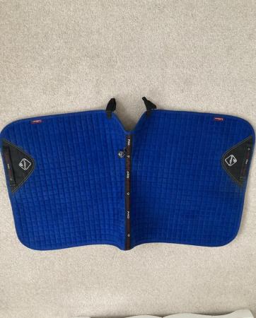 Image 3 of Le Mieux Prosport Dressage Pad in Benetton Blue (XL)