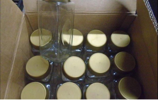 Image 2 of Empties assorted jam jars pots & egg boxes