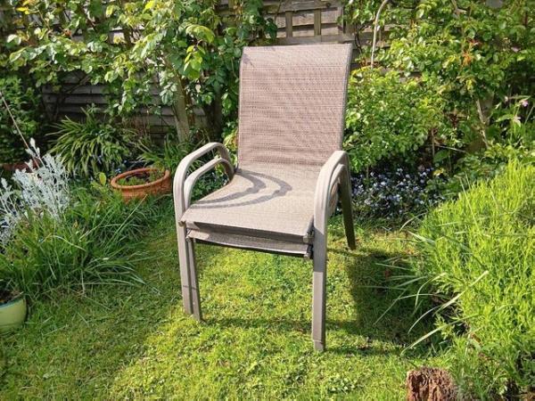 Image 2 of FREE. A Pair of outdoor armchairs, no rust, good condition..