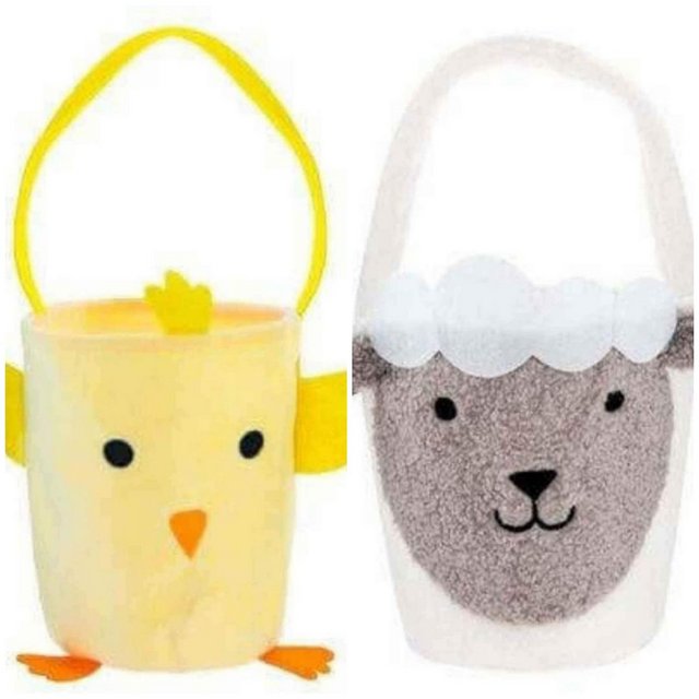 Preview of the first image of 8 Easter egg baskets chick and sheep.